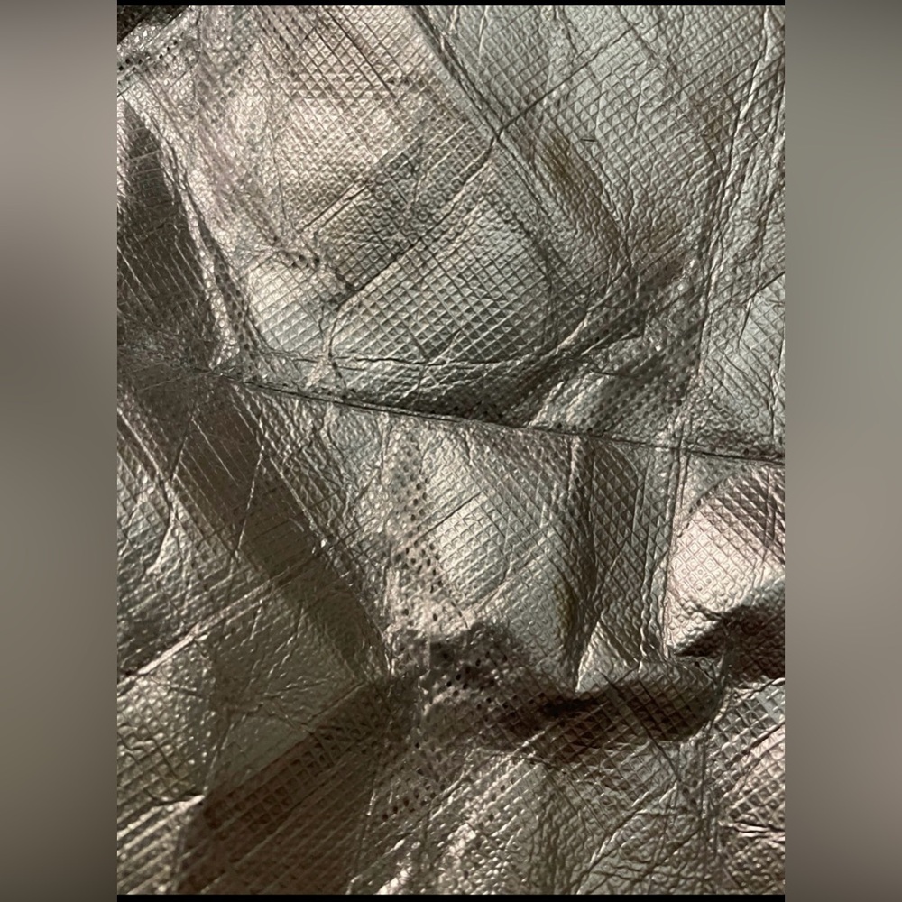 Athleta Reusable Shopping Bag Silver - Picture 8 of 10